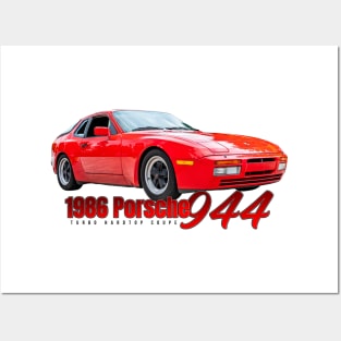 1986 Porsche 944 Turbo Hardtop Coupe Posters and Art